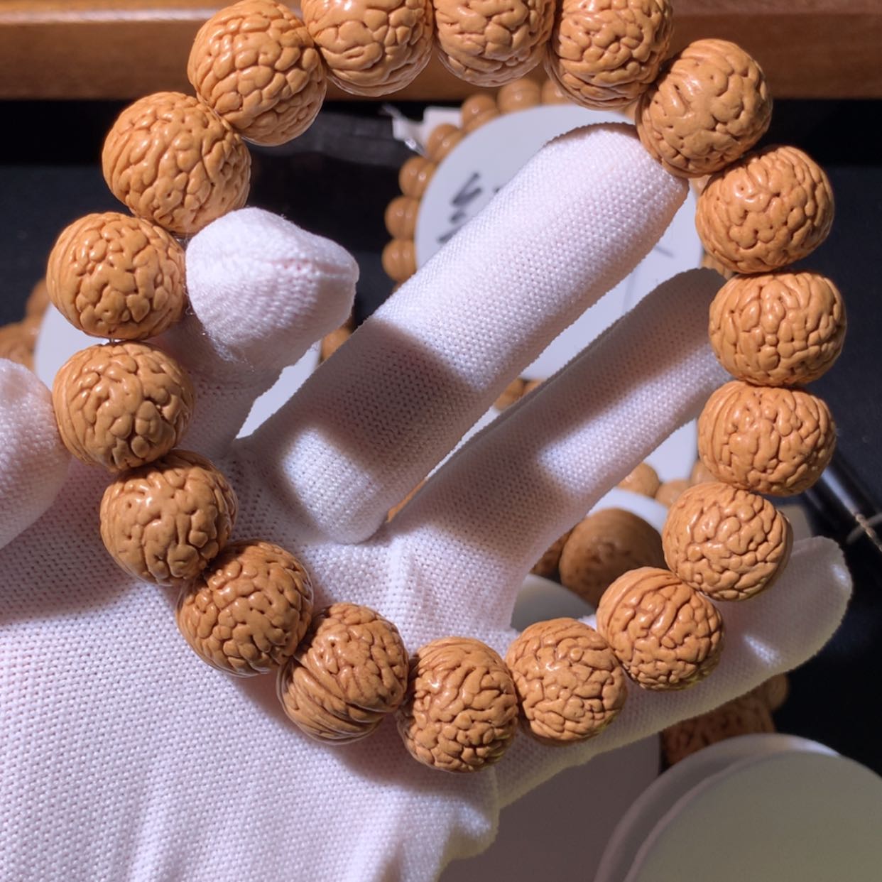 【闪购商品】桃核手串原树铁扇17+尺寸