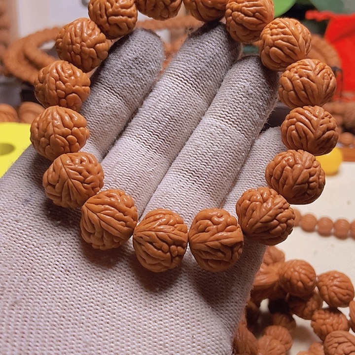 手串桃核@****5龙纹桃核