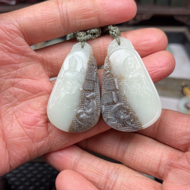 和田玉吊坠未镶嵌