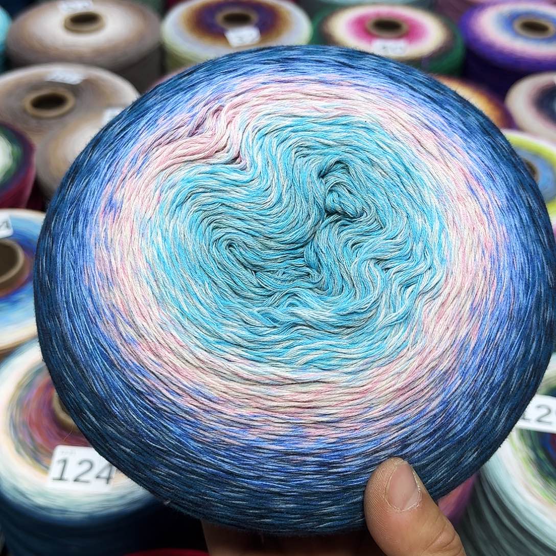 冰川蓝百棉加大版500克