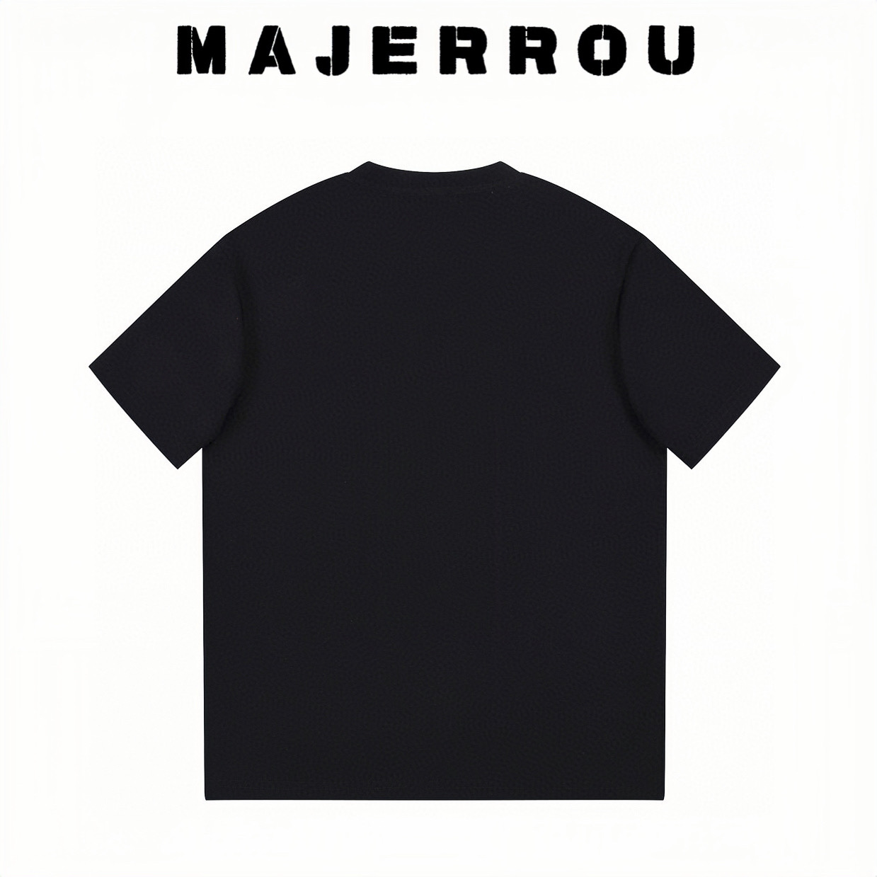 【50号链接】刺绣鳄鱼前后短袖男士圆领重磅宽松欧美轻奢T恤9