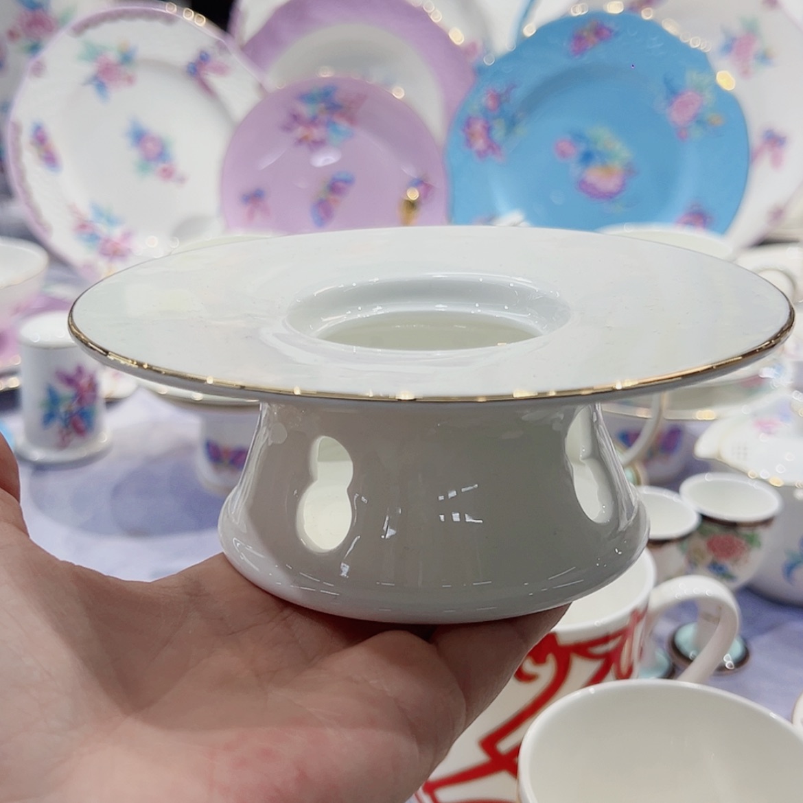 【闪购商品】骨瓷炉座