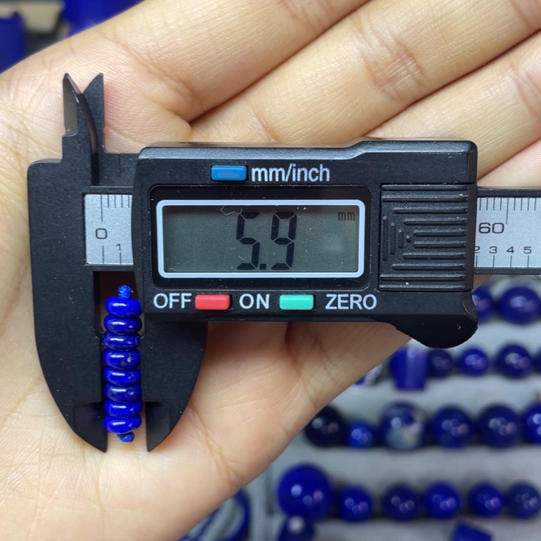 青金石5mm隔片配饰未镶嵌