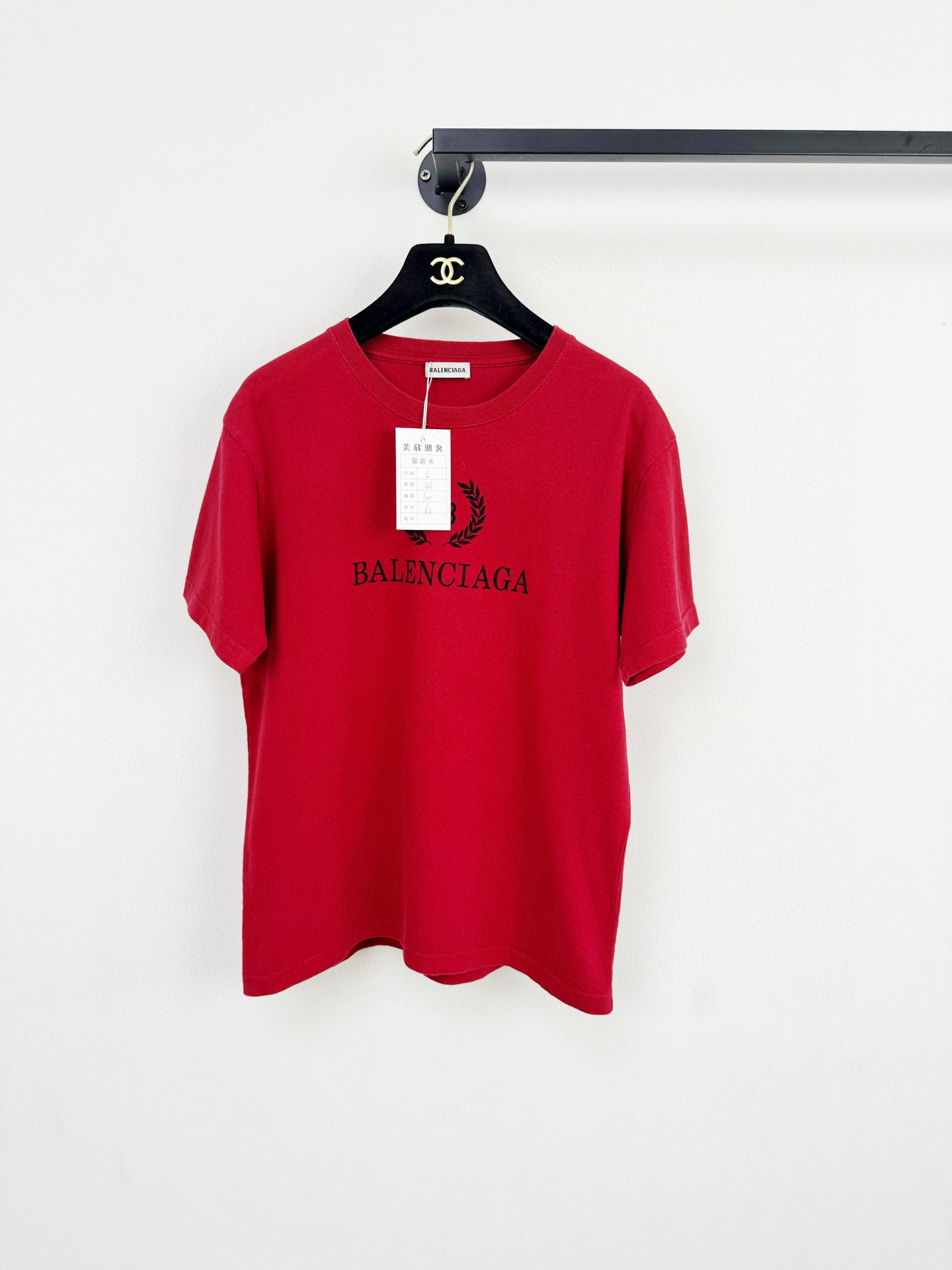 99新 Balenciaga/巴黎世家 Balenciaga巴黎世家短袖/L码/99新