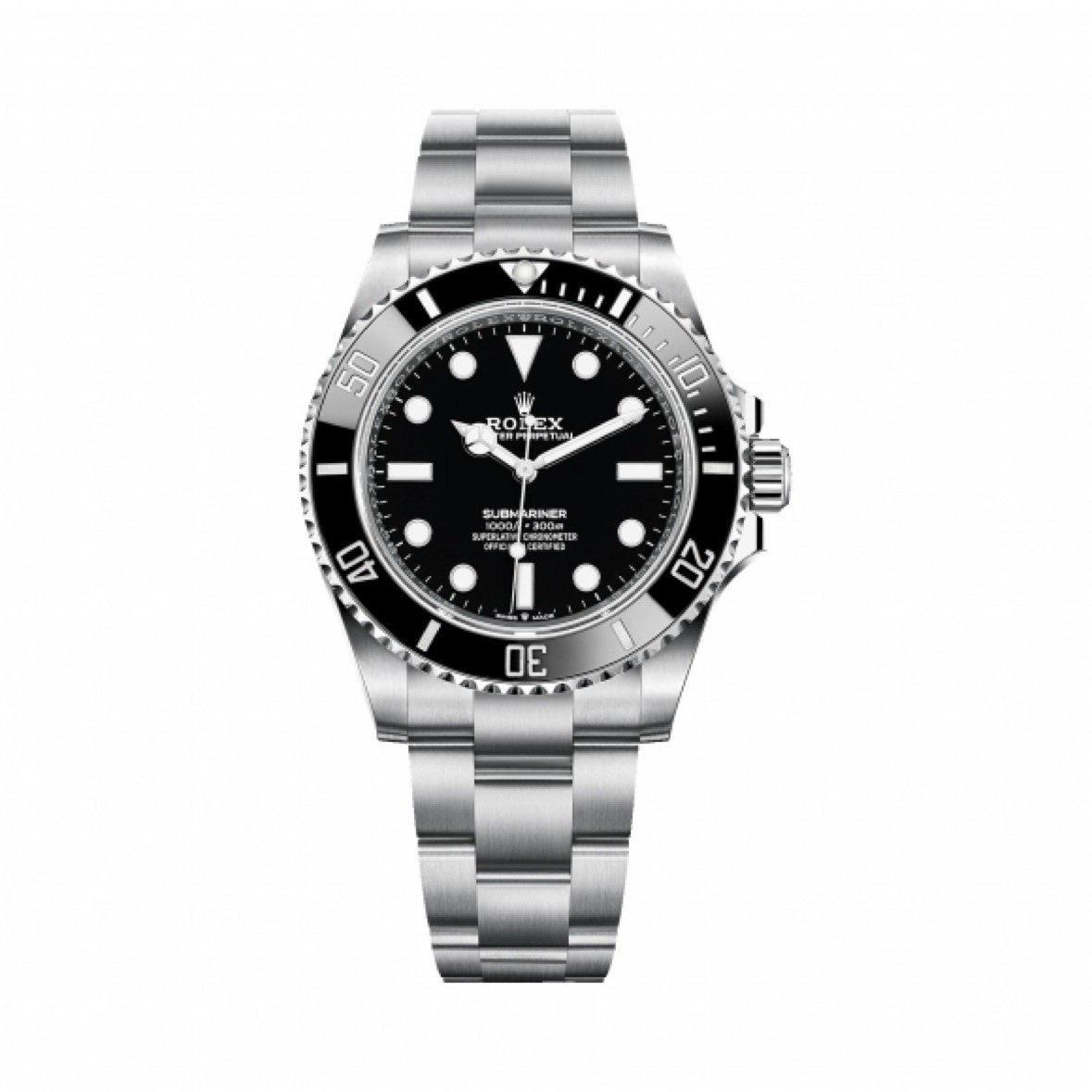 全新未使用 Rolex/劳力士 124060无历黑/41毫米/25年1月全新
