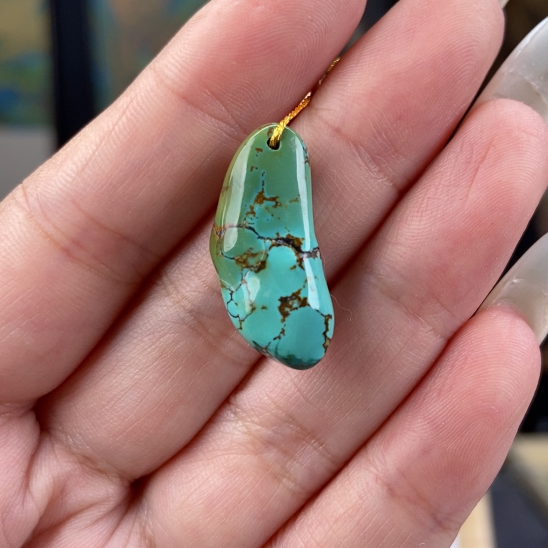 未镶嵌绿松石珠宝奇石