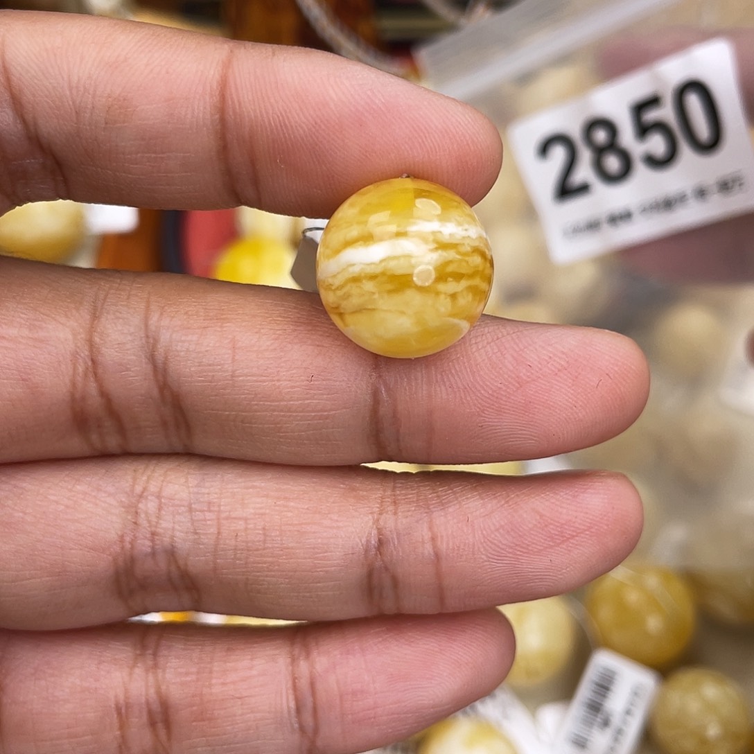 蜜蜡未镶嵌珠宝奇石粉16.2