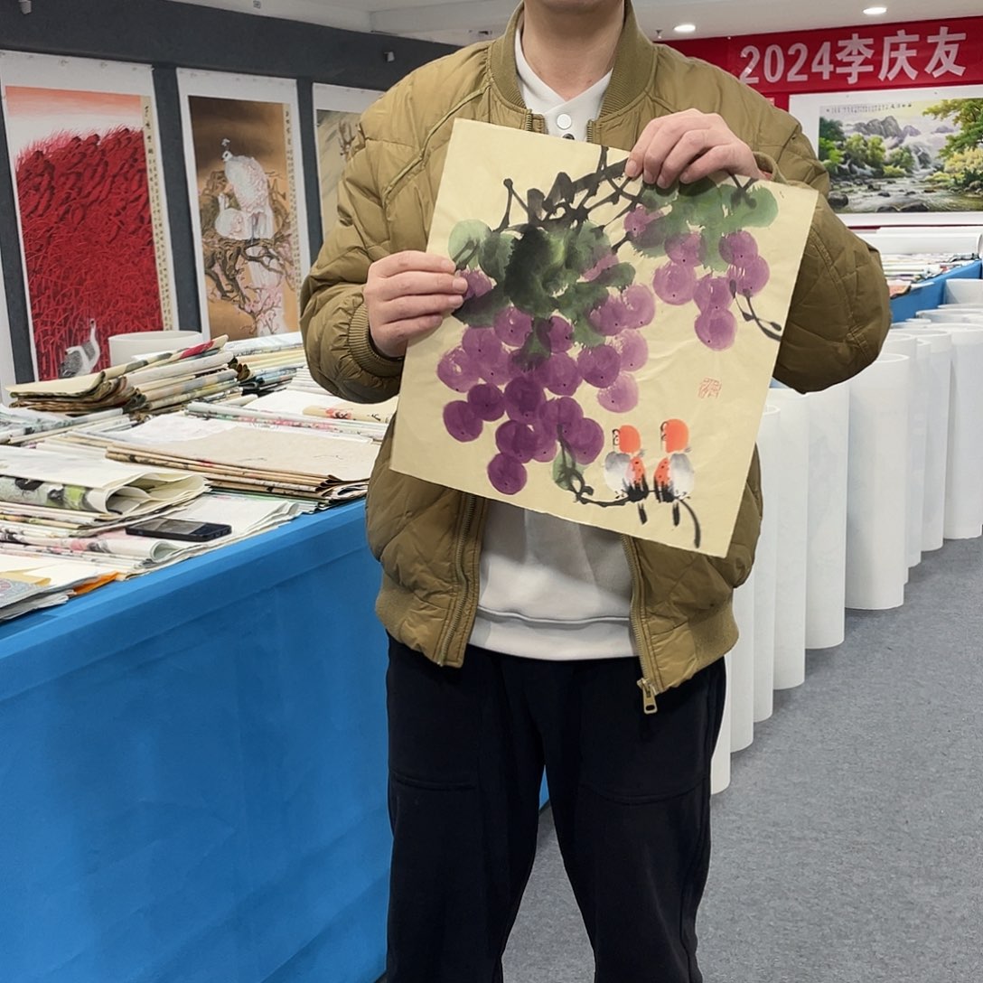 国画今天早上作品展示