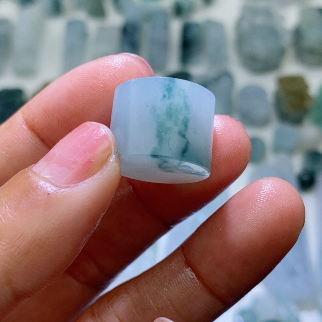 定制翡翠未镶嵌毛货