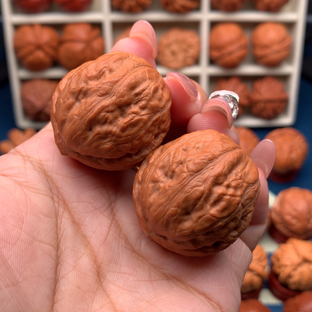 文玩核桃把件卧龙粗筋