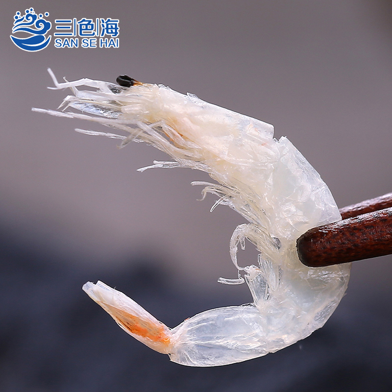 新货上市无盐优质虾皮精选淡干虾皮虾米大虾皮海米干净新鲜250g 图片 2