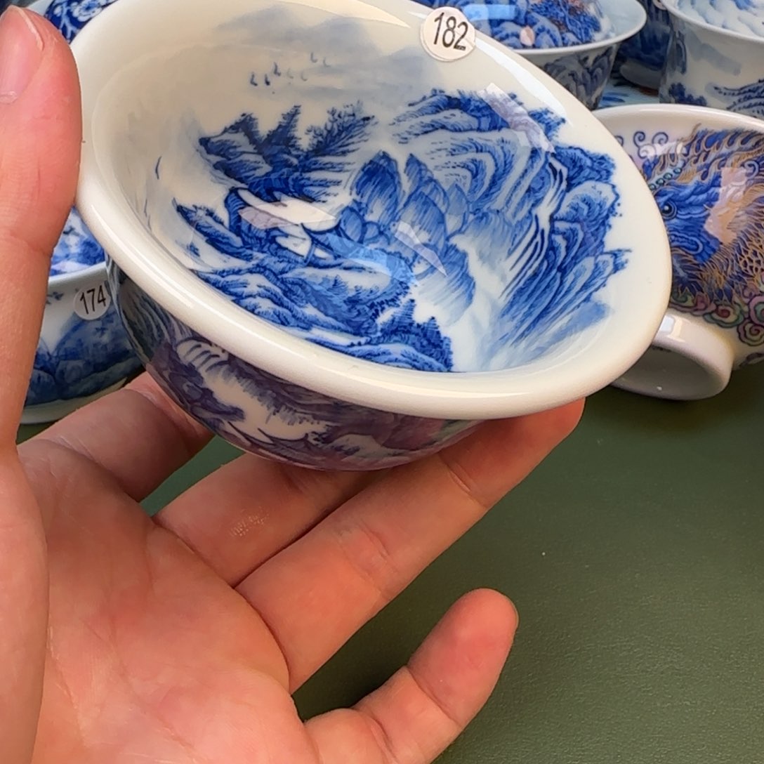 彦祖纯手工手绘茶具182