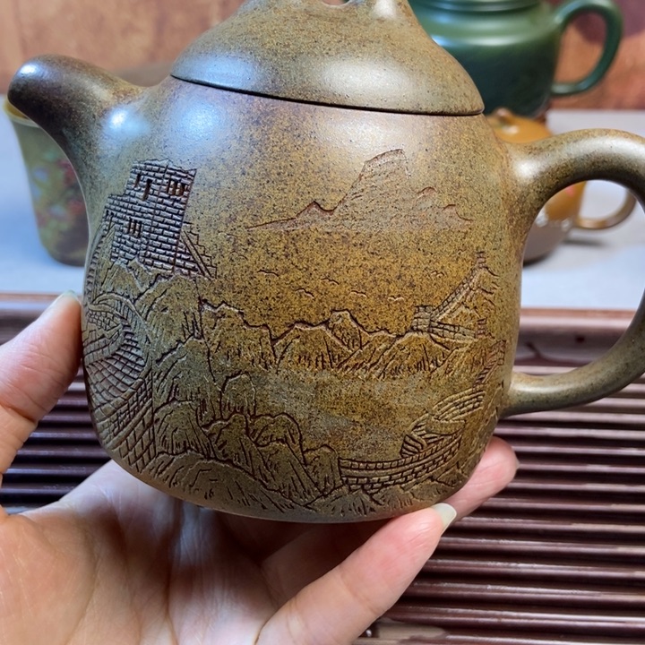 紫砂茶碗紫砂全手工