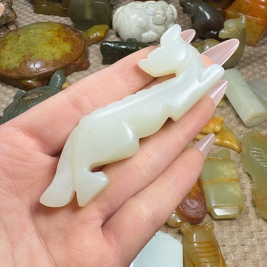 白玉菩提吊坠挂件