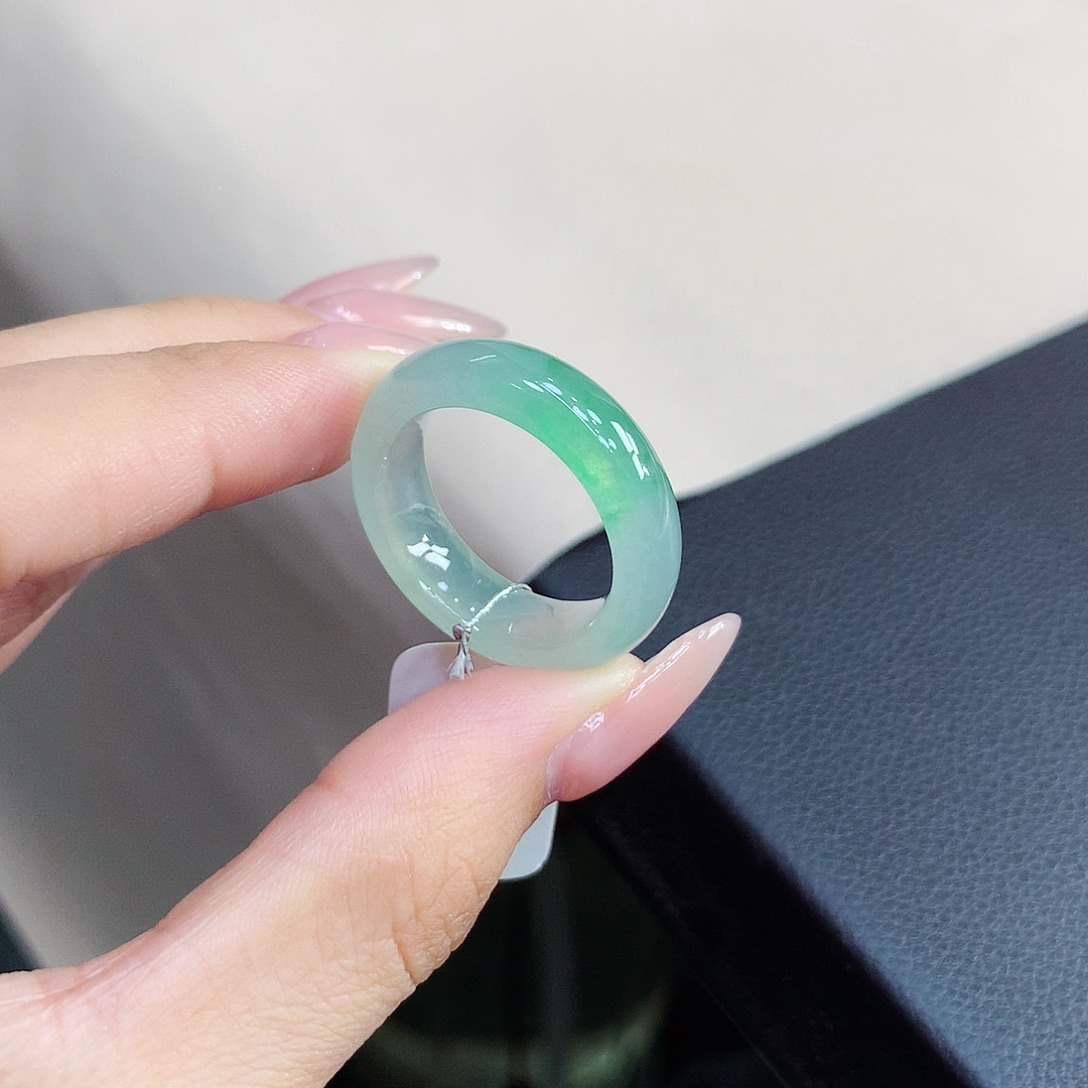 未镶嵌戒圈翡翠19.20号