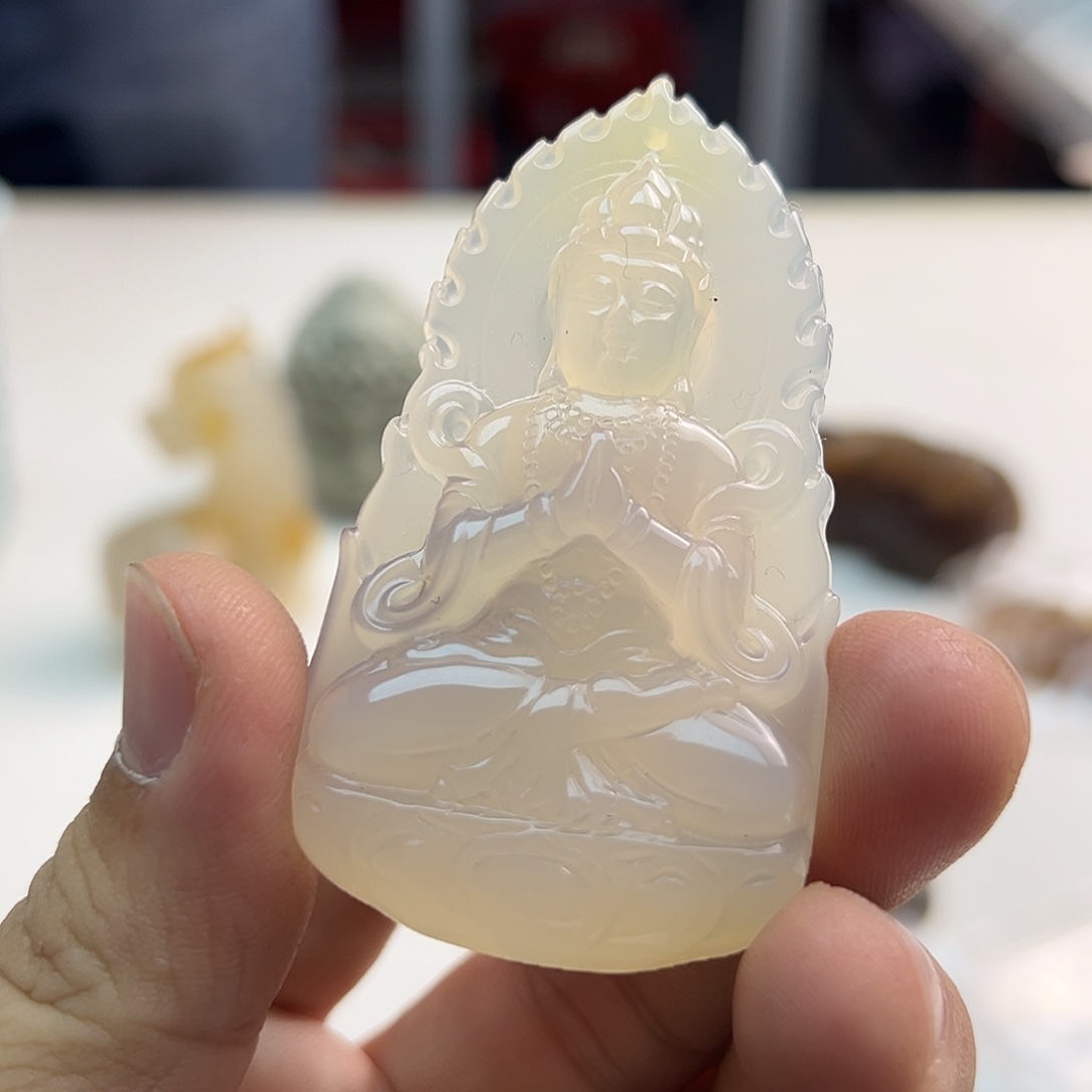 玛瑙/玉髓合金颈饰