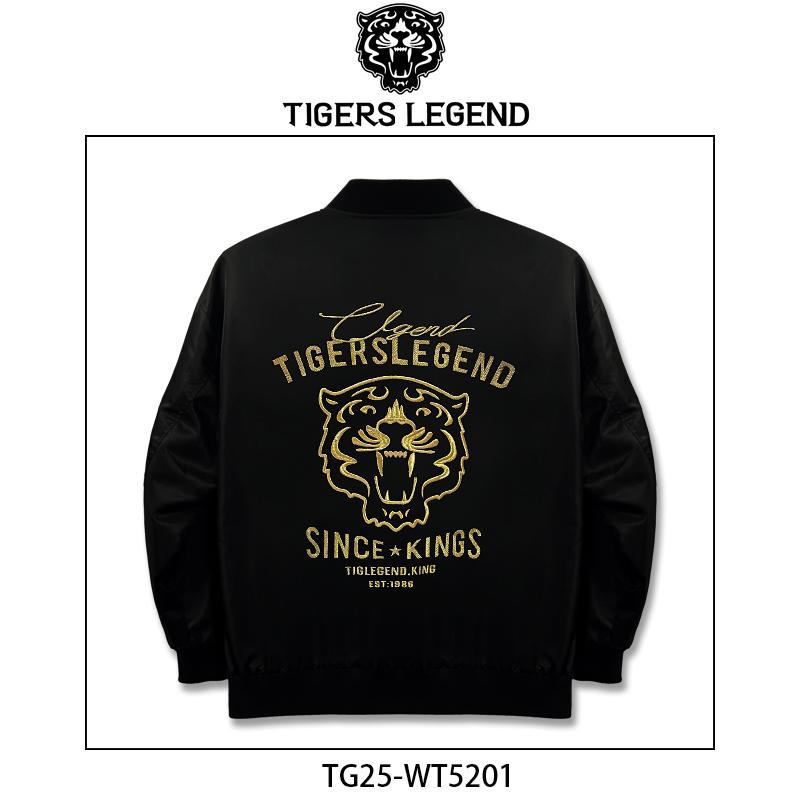 TIGERS LEGEND25春秋季男款棒球服立领领夹克外套休闲TG25-WT5201