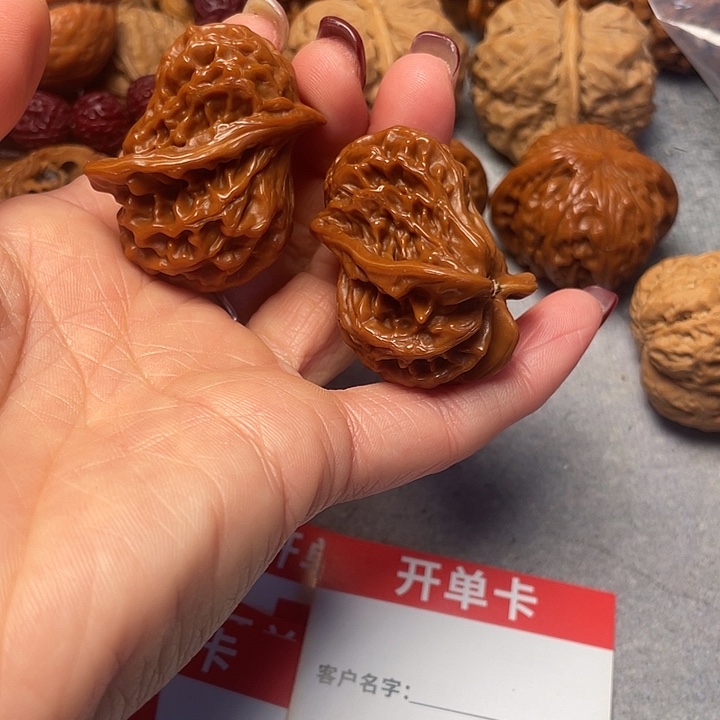 陈***收吊坠文玩核桃鸟儿