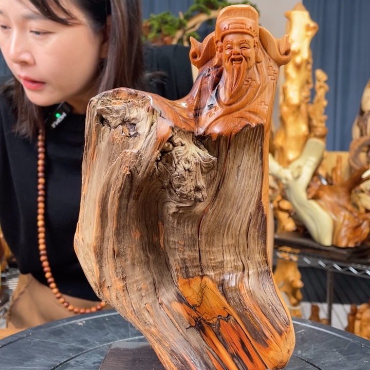 柏木（崖柏）随型摆件