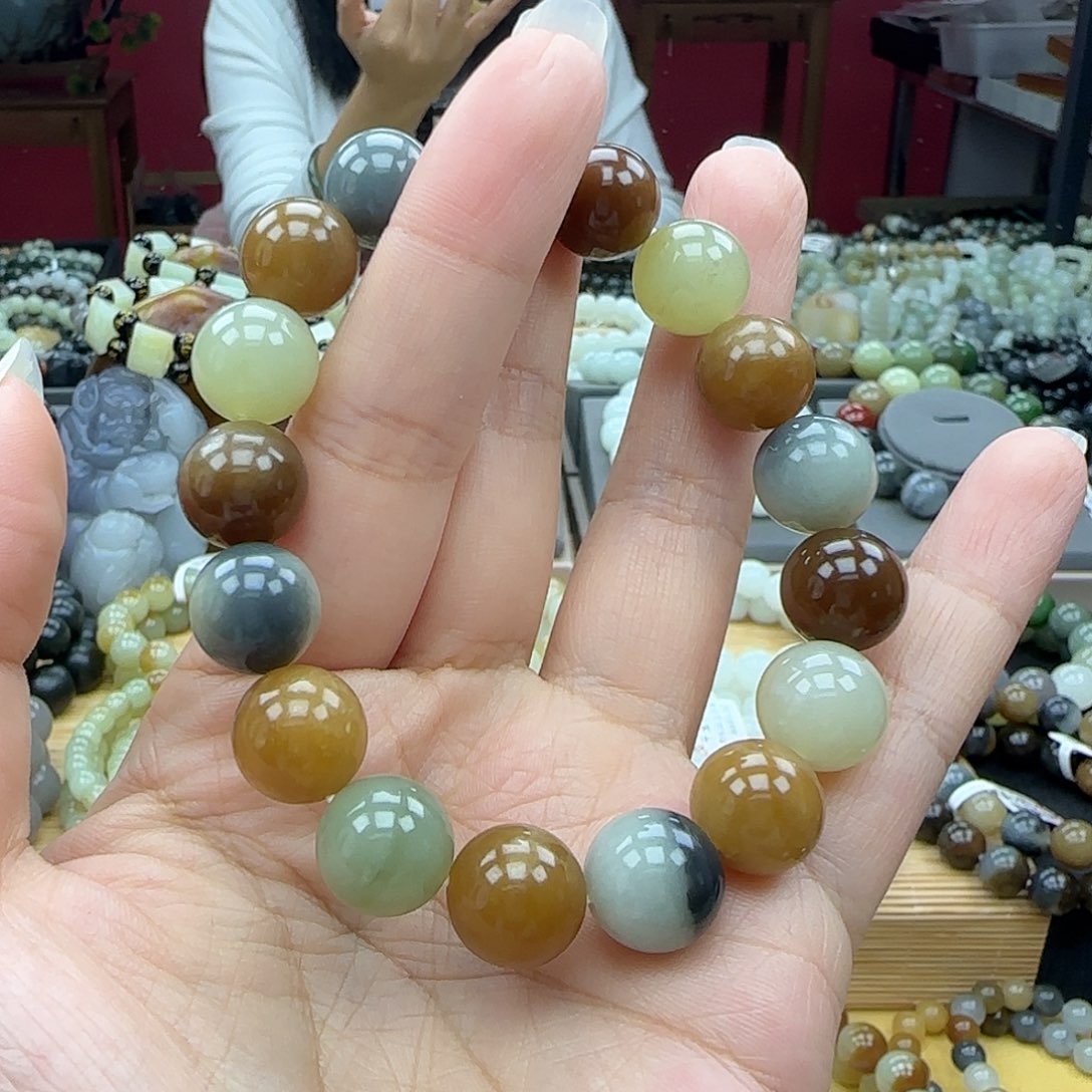 和田玉手链未镶嵌