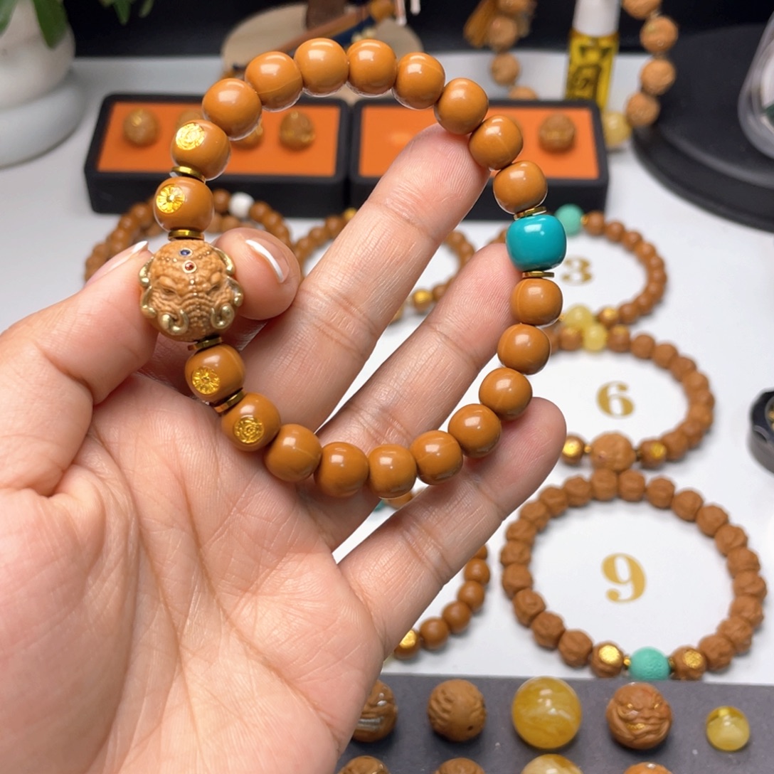 L***-猴头核桃手串老型四标像➕配饰