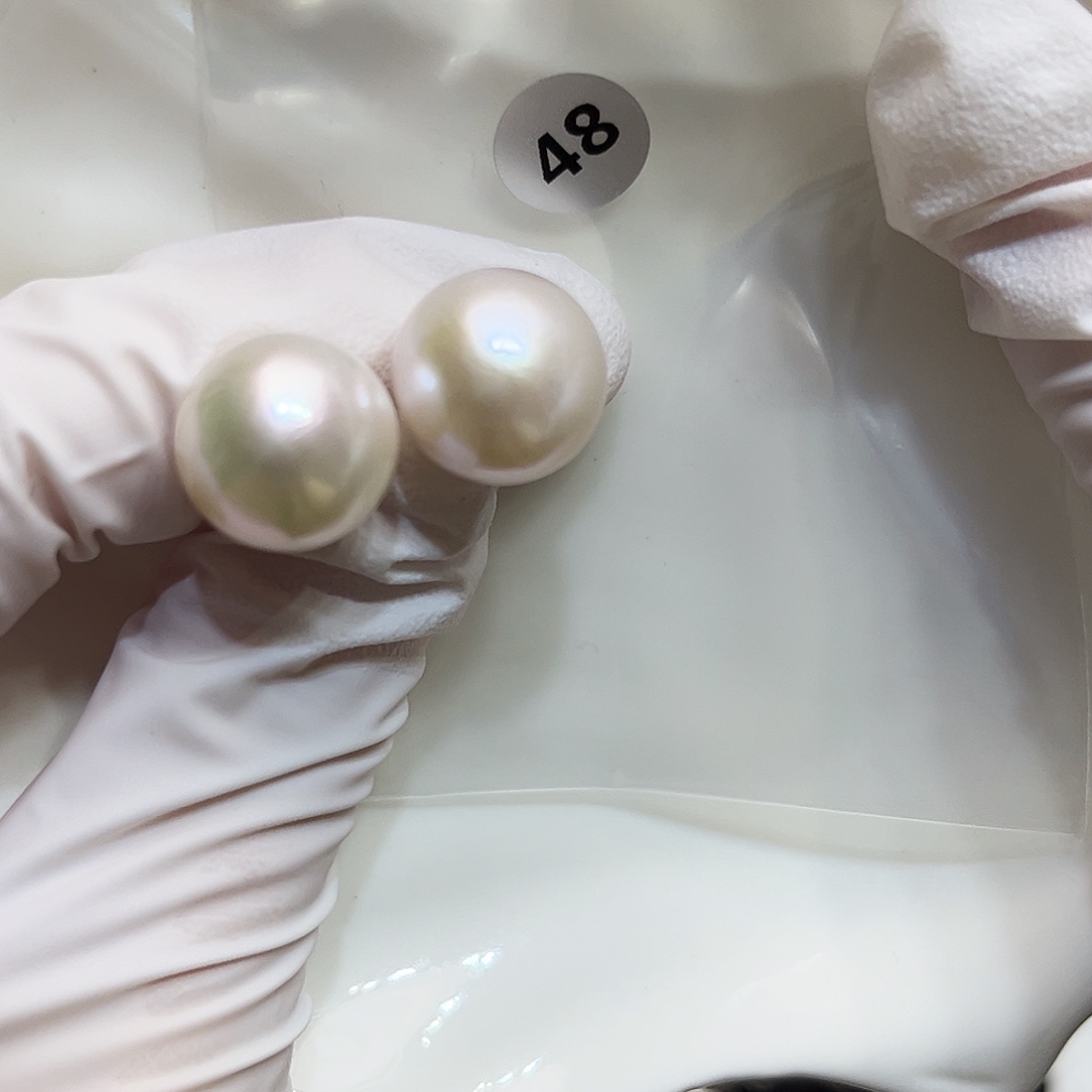 X***-银S925镶嵌耳饰淡水珍珠