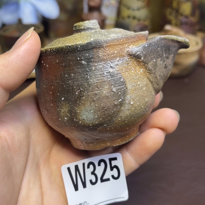 土器作品宝瓶备前烧作品