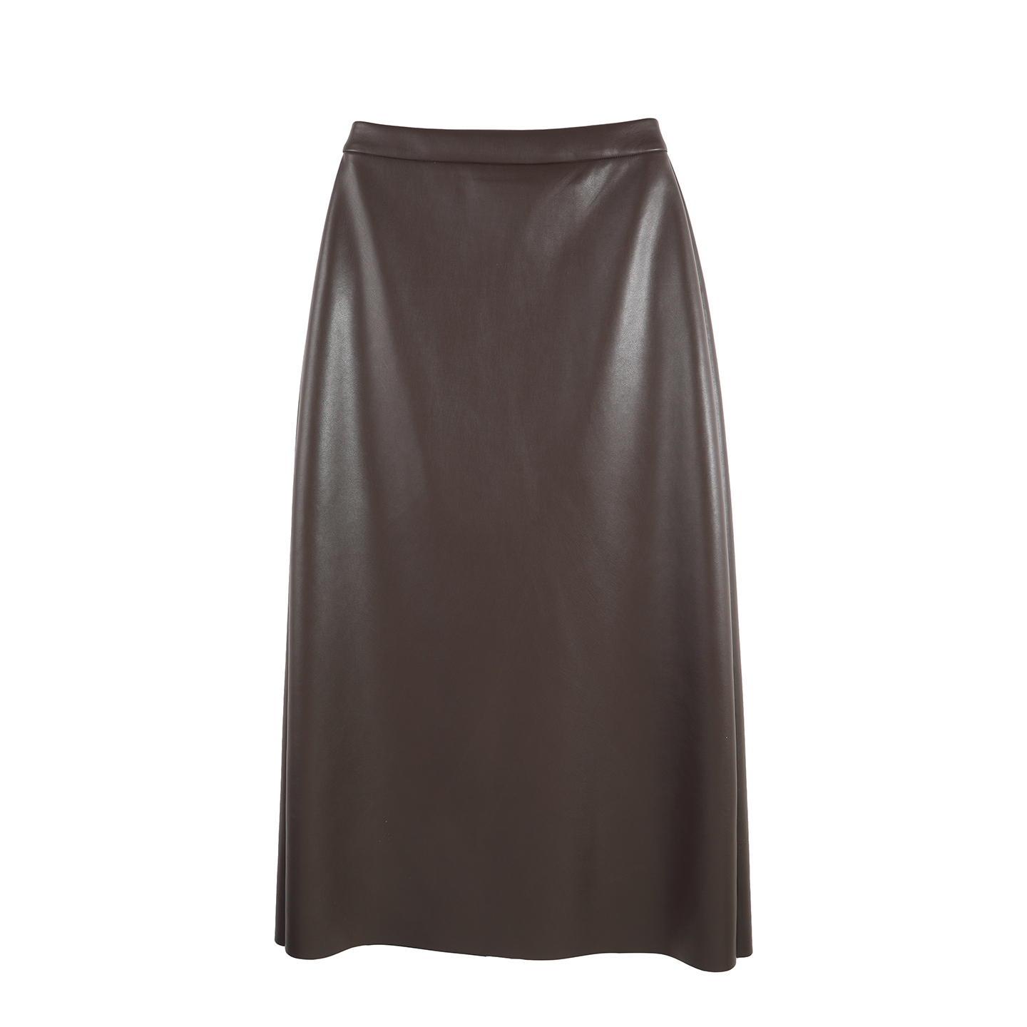 【无领时代】2025新款高腰气质PU包臀半身裙HBZW651509