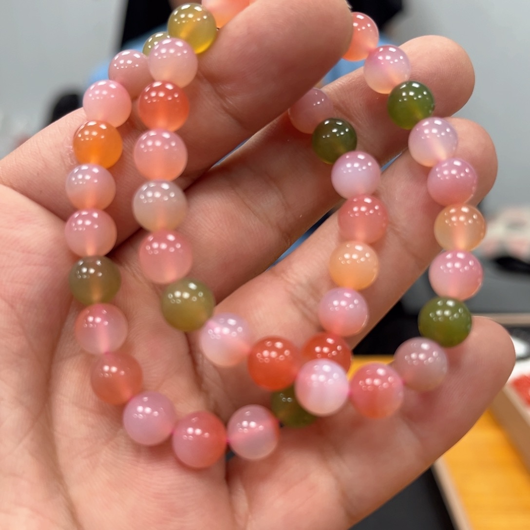 玛瑙/玉髓颈饰未镶嵌多样性发货（拍一发一）