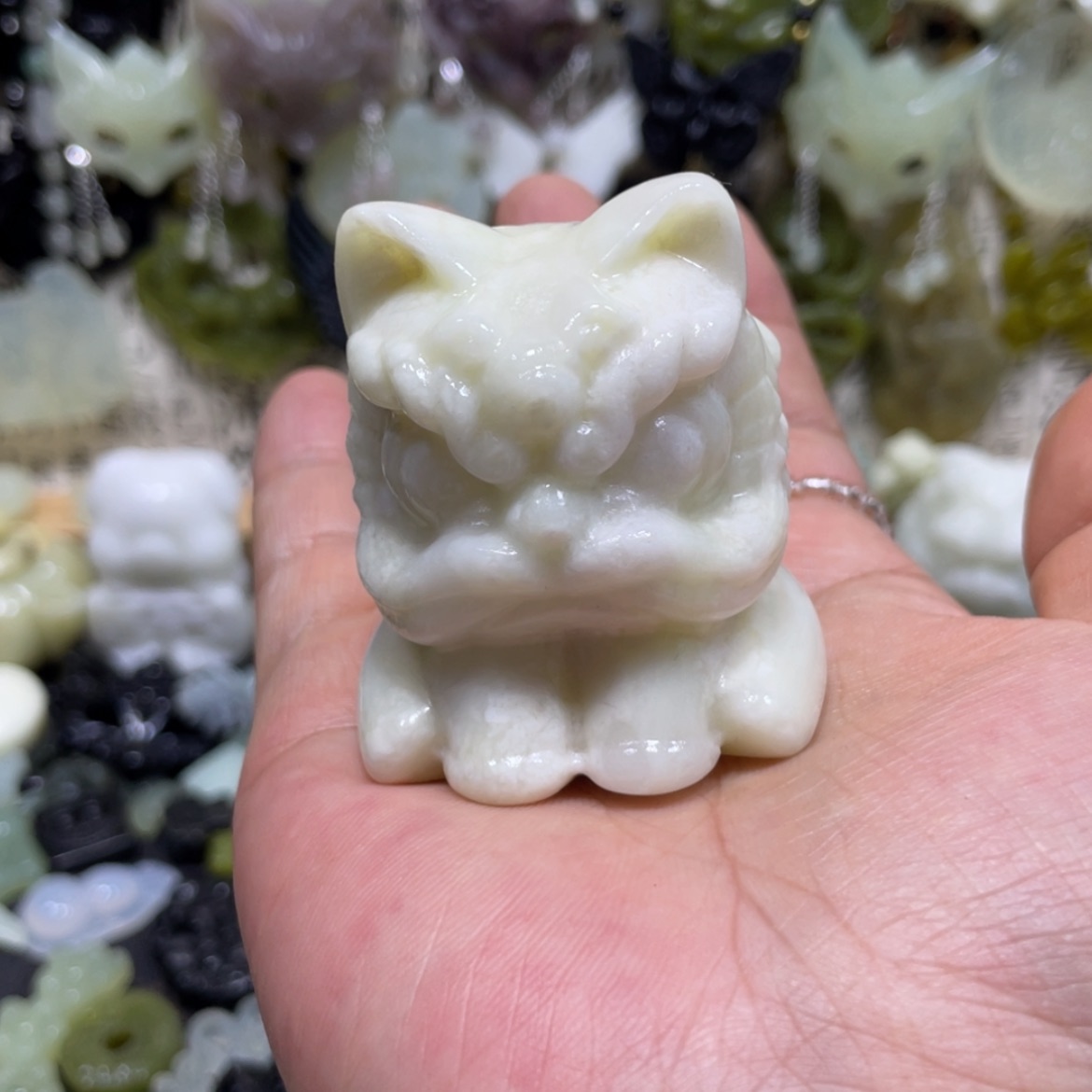 【闪购商品】岫玉颈饰未镶嵌33手把