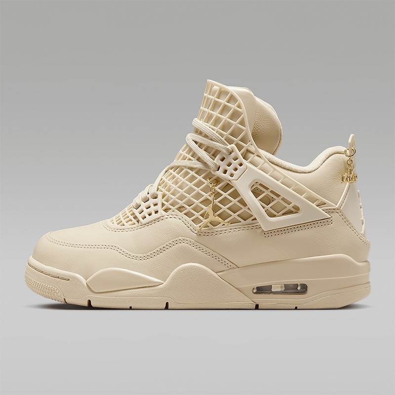 NIKE/耐克女鞋 Air Jordan 4舒适中帮耐磨复古篮球鞋FN7251-200