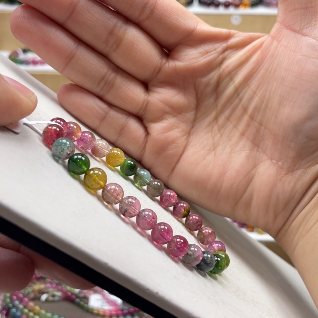 碧玺手串未镶嵌7mmmmmmmmmmmmmmmmm