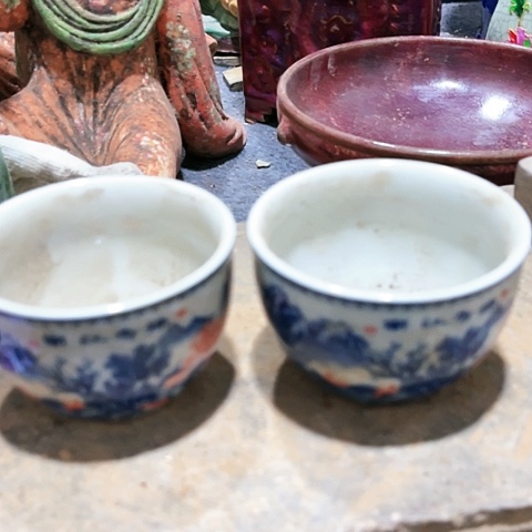 瓦当摆件摆件茶桌茶台陶瓷