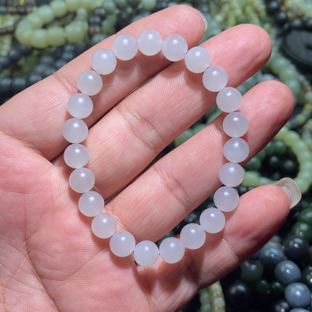 和田玉（糖玉）未镶嵌手链