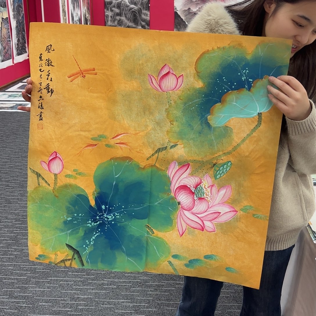 国画国画作品纯手绘