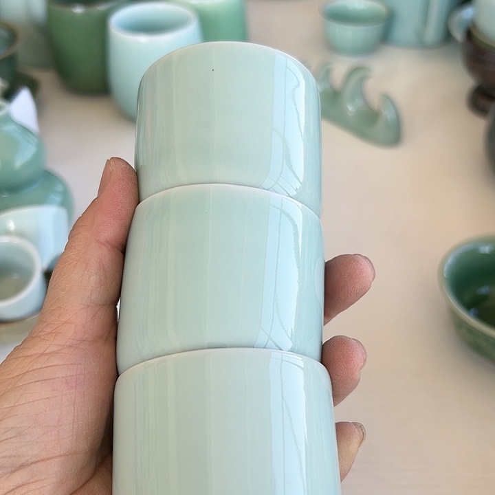小米茶器龙泉青瓷