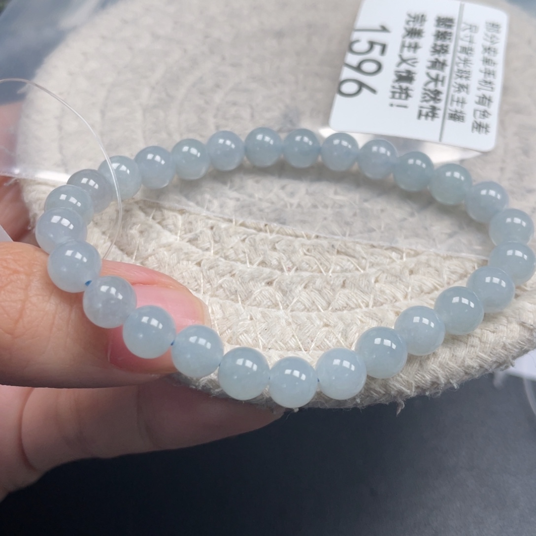 翡翠未镶嵌手链天然A 货缅甸翡翠7