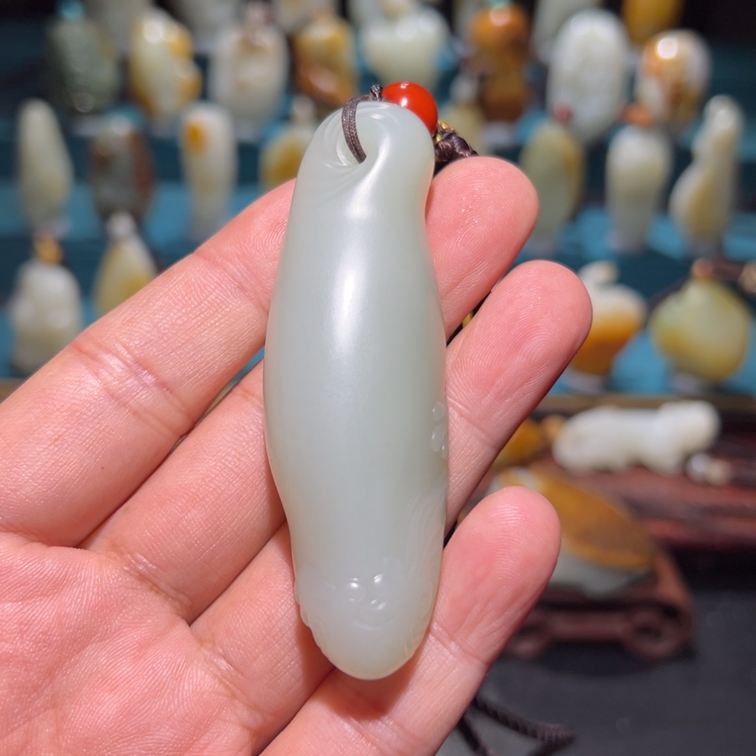 颈饰未镶嵌和田玉（子料）夏*生