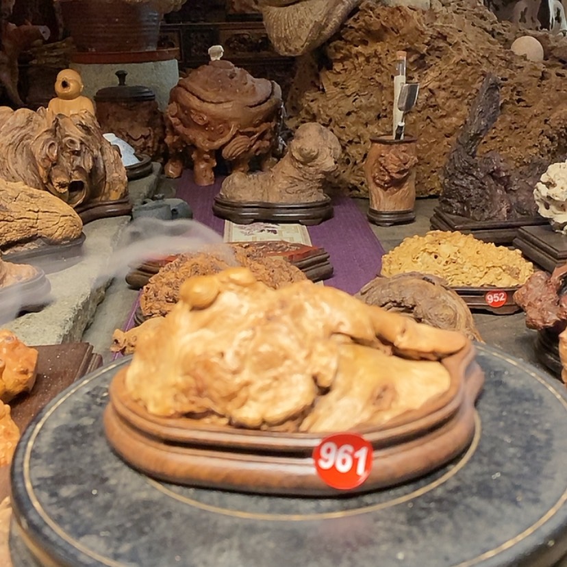 【闪购商品】961号荔枝木香炉工艺