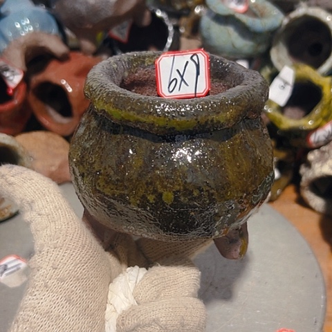 粗陶花盆制作就这样了