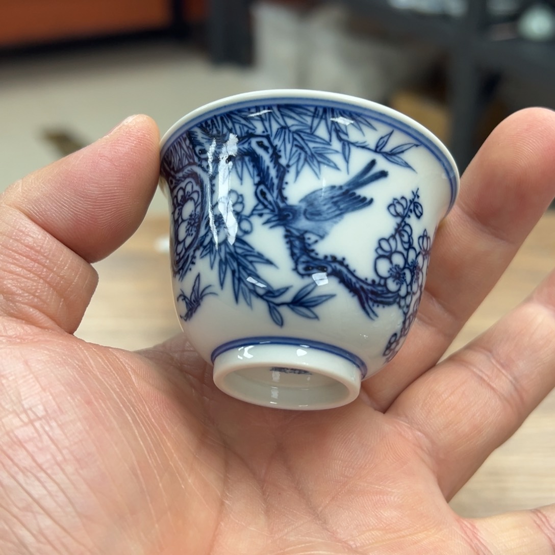 【闪购商品】景德镇陶瓷主人杯瑕