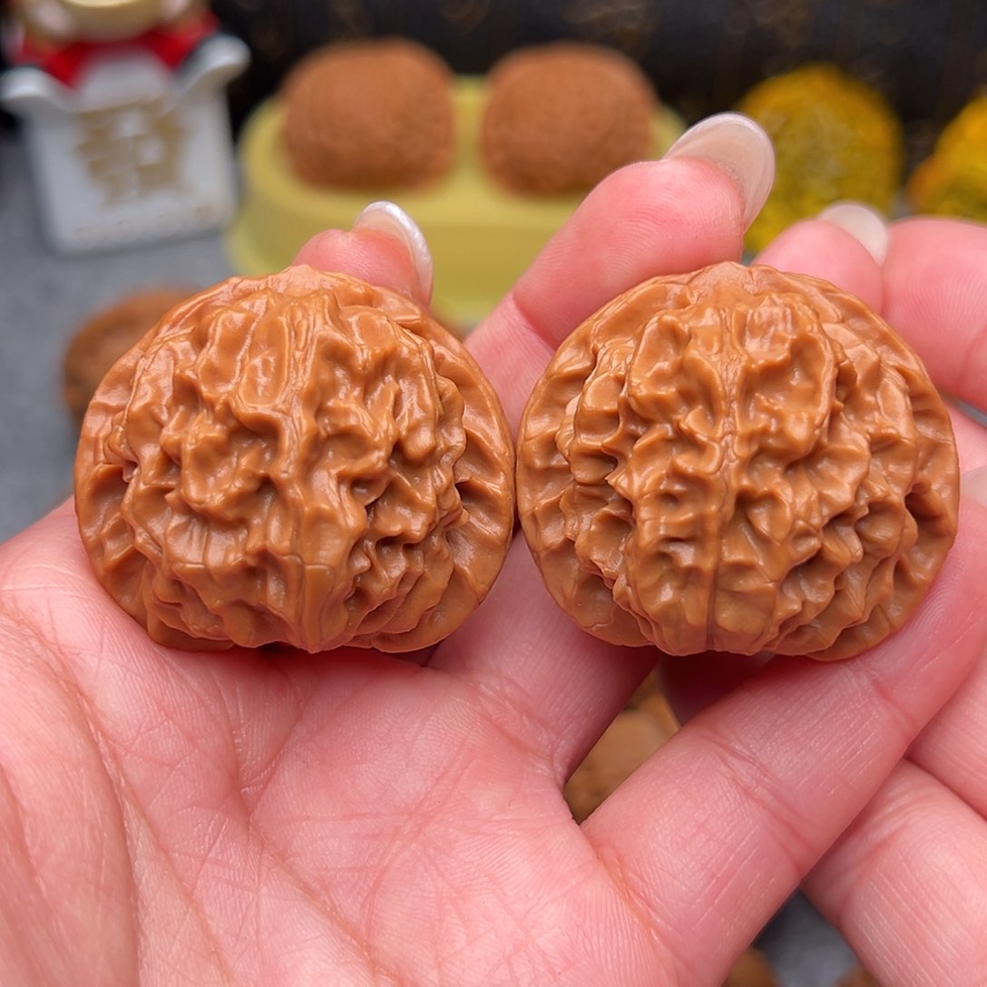 把件文玩核桃毕业龙鳞40全品