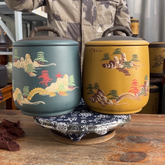 紫砂茶叶罐紫砂艺术