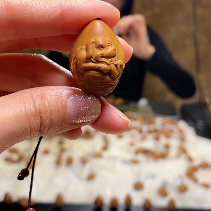 橄榄核吊坠橄榄核