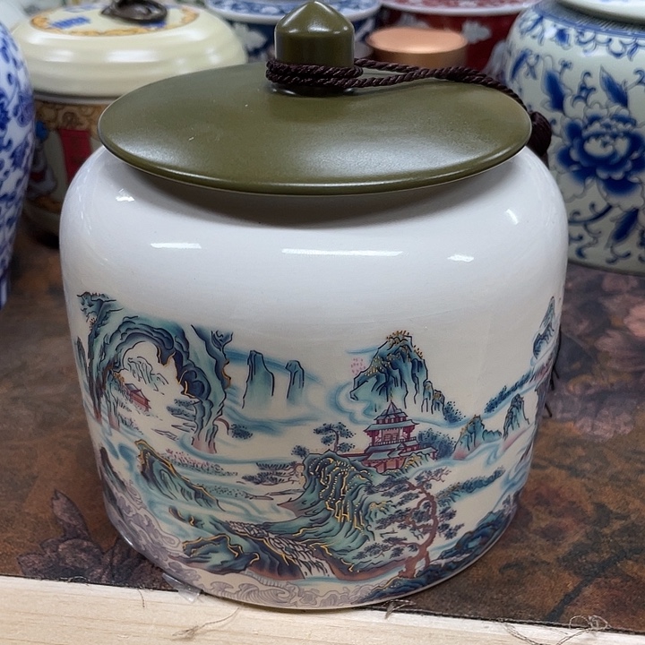 陶瓷罐茶叶罐密封罐储物罐