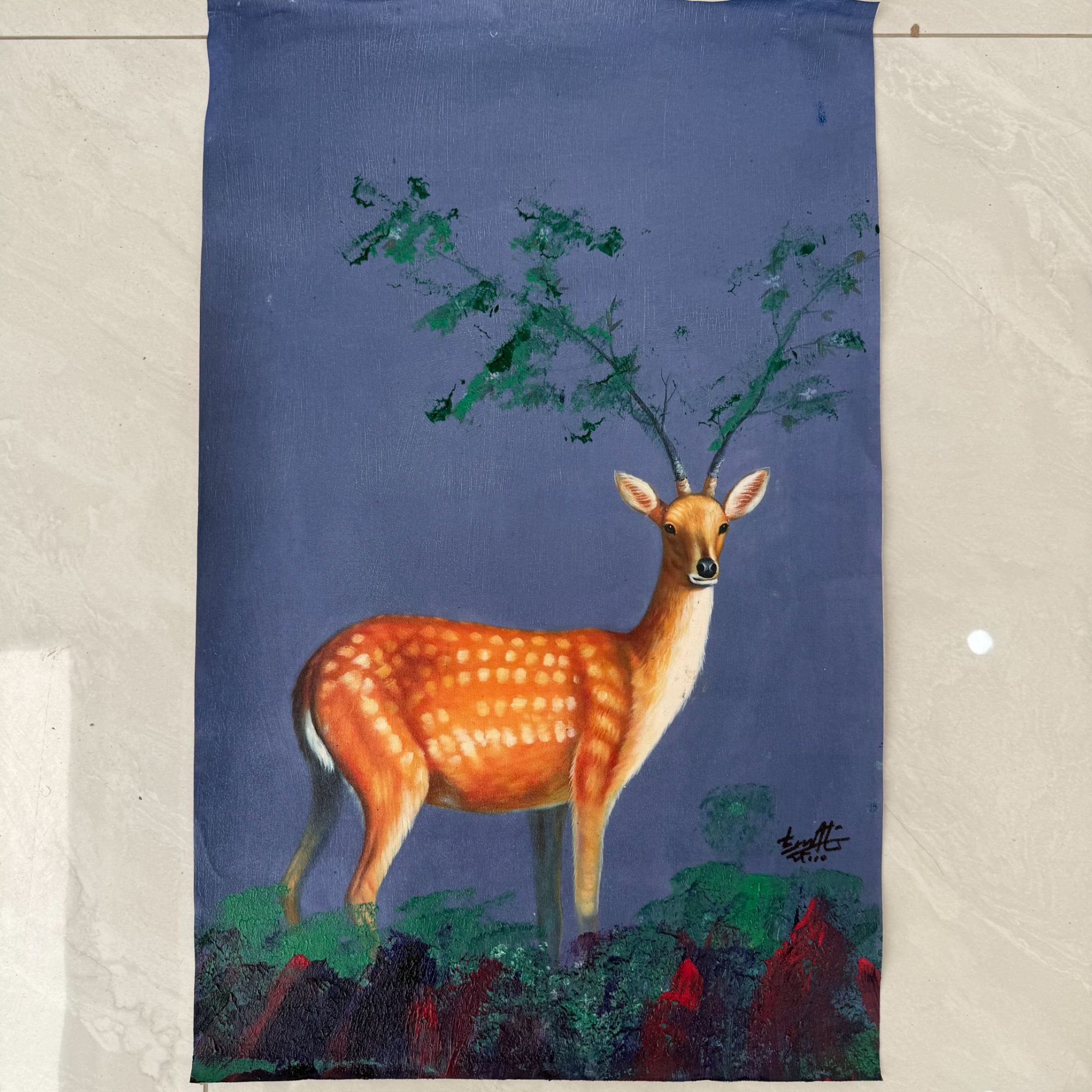 橱窗展示/東汉盛世/赵燮老师油画作品