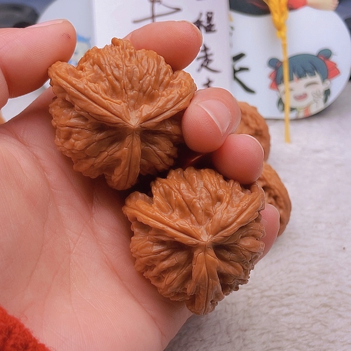 吊坠文玩核桃李三棱