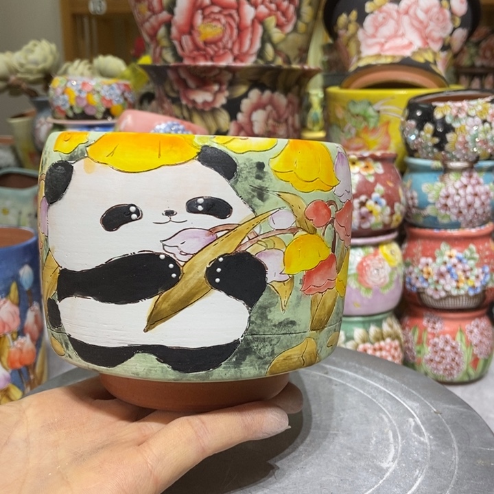 景德镇艺术手绘作品