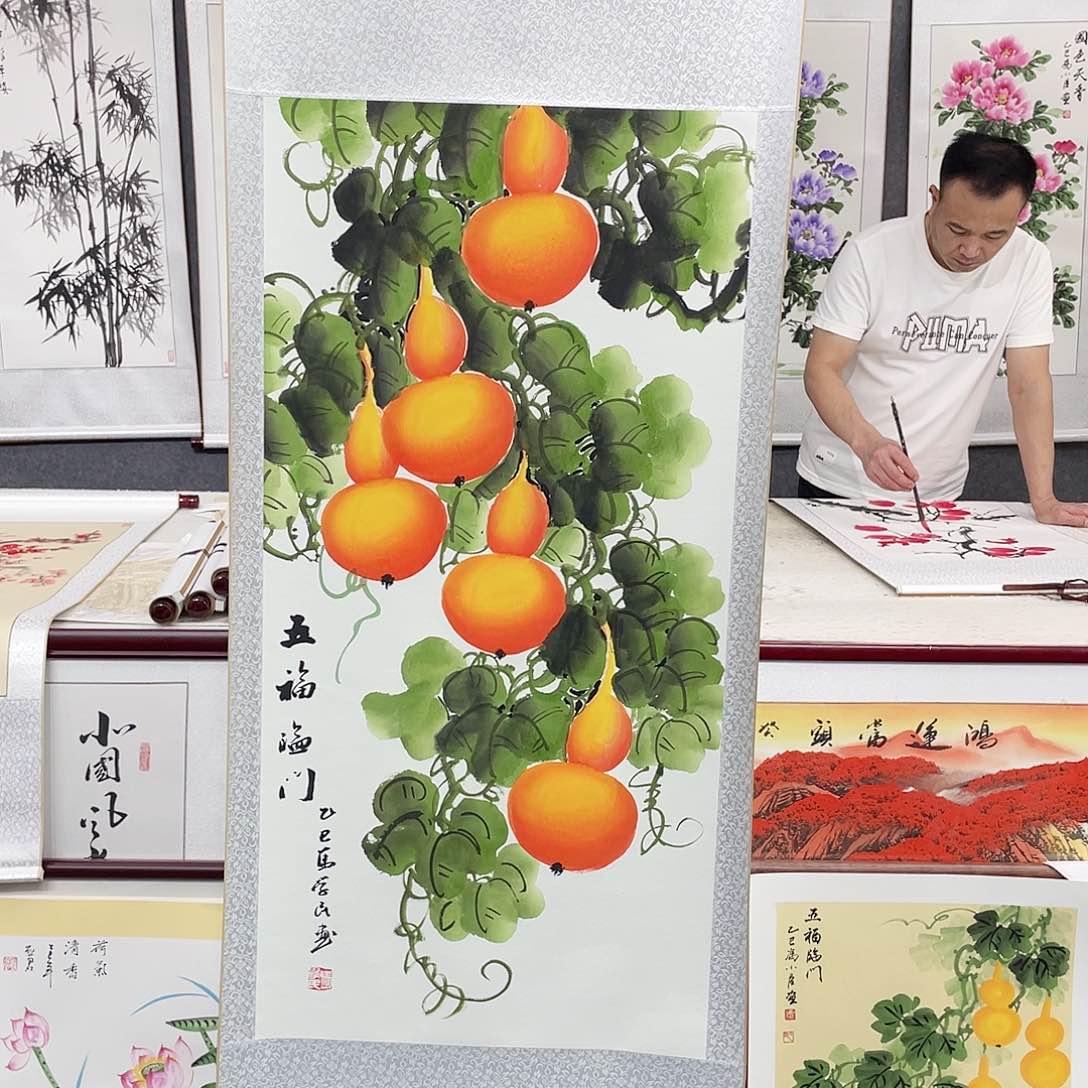 国画手绘作品手绘作品