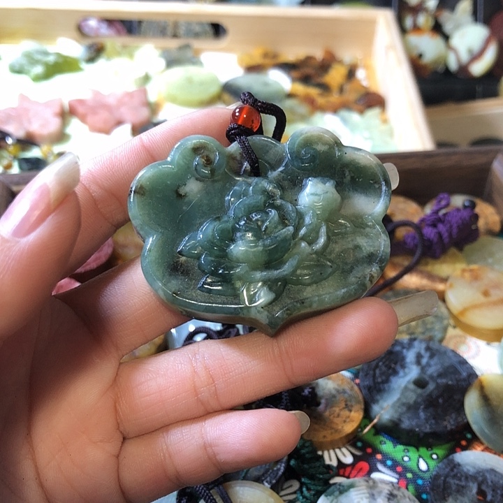 未镶嵌岫玉岫玉挂件